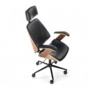 Кресло компьютерное HALMAR IGNAZIO орех/черный